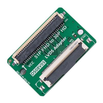 China For mainboard LG FHD input to LG HD DS0805A output converter board lvds converter LVDS adapter board for sale