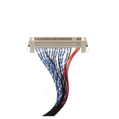 China Electronic 8 Bit S8 D6 LVDS Cable FIX-30 Pin 2ch For 17-26inch LCD LED Panel Controller 25cm for sale