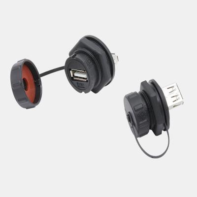 China PA66 Nylon USB Signal Connector Waterdicht 1.5A Maximale stroom Te koop