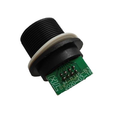 China Conector industrial IP67 RJ45 a prueba de agua 125V con enchufes rápidos en venta