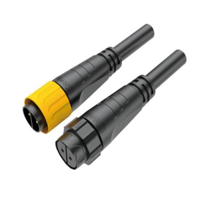 China Waterproof Multi Pin Male Female Connector IP67 Outdoor Cable Connector for sale