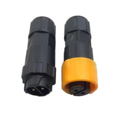 China Waterproof IP67 Circular Male And Female Connectors 4 pin 15A Max Current Rating for sale