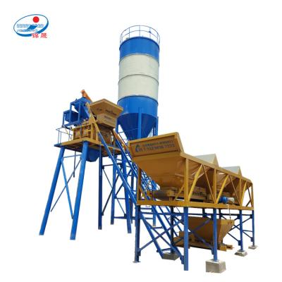 China Concrete Mixing Plant 25cbm Cement Mixing Batching Plant HZS25 for sale