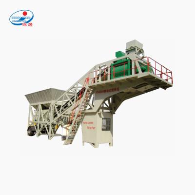 China Construction Projects Construction Machinery Mobile Concrete Small Batching Batching Mixing Plant for sale