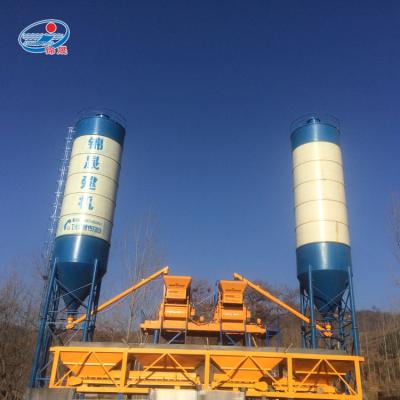 China Factory China HZS35 precast concrete concrete batcher station automatic concrete mixing plant for sale