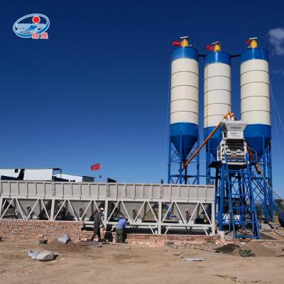 China Construction Projects Types Small Scale Production Mechanical Fabrication Of Concrete Batching Plant for sale