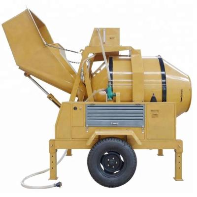 China Drum Concrete Mixer 350L Diesel Engine Mobile Concrete Drum Mixer for sale