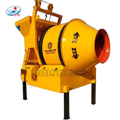 China Construction industry China factory sell Mini Stainless Steel JZM350 tilting drum reversible concrete mixers for sale