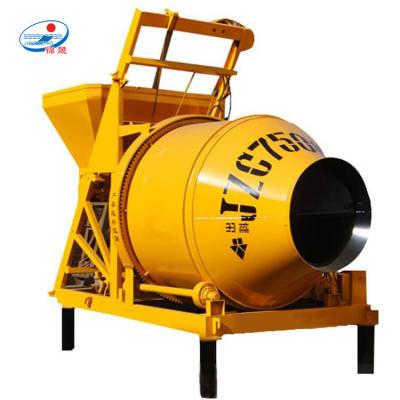 China JZC750 Automatic Double-Tapered Reversing Electric Constrction Concrete Mixer Construction Equipment for sale