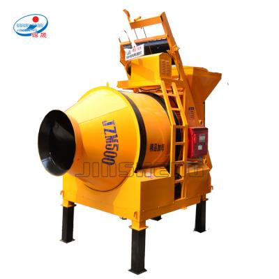 China The medium or large scale construction JZM450 450L self loading cement mixer precast concrete machine prices in India for sale