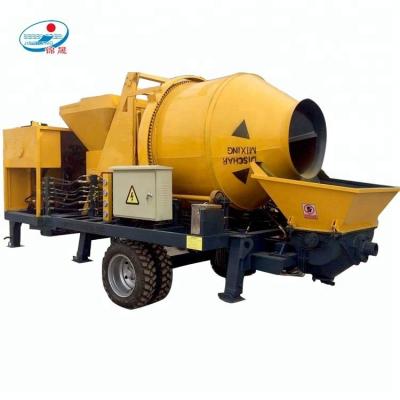 China JBT40 factory portable diesel hydraulic concrete mixer and trailer pump machine 40m3 price for sale