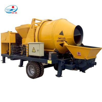 China Refractory Portable Concrete Plant JBT30 Mixer With Pump 30 Cubic Meter In Elba Island for sale