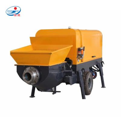 China High Quality Construction Industry Small Concrete Mobile Trailer Cement Pump Truck In India Price for sale