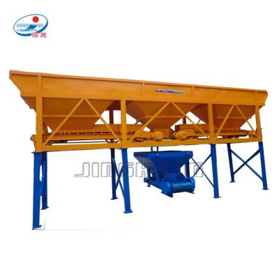 China Automatic plant pld1600 aggregate 560L concrete weigh batcher with storage hopper weighing system equipment for sale