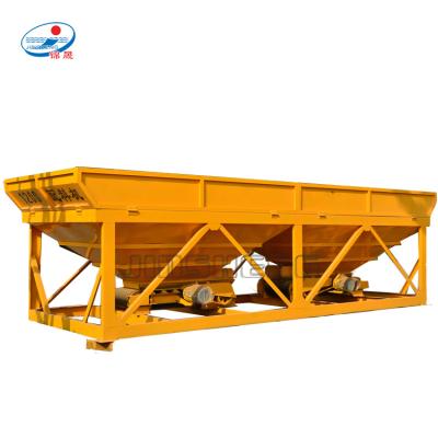 China Concrete Plant 2 Storage Hopper Mini Batching Machine With Weigh Batching Scale for sale