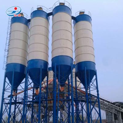 China Construction machinery widely used 30T to 200T bolted type cement silos machine with for concrete batching plant for sale for sale