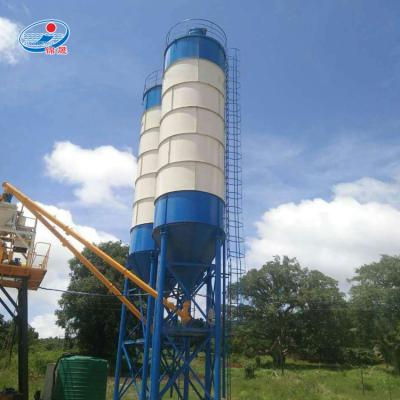 China Concrete Mixing Plant Mixing Plant Large 8 Bin 400 Ton Cement Silo For Sale for sale