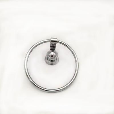 China Modern Sanitary Ware Bathroom Accessories Towel Ring Square for sale