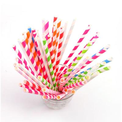 China Disposable New Product Custom Paper Drinking Straw for sale