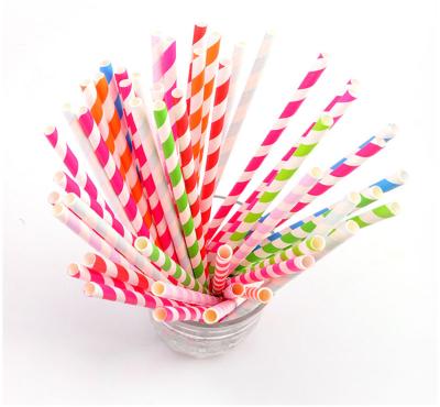 China Eco Friendly Disposable Tapioca Paper Straw for sale