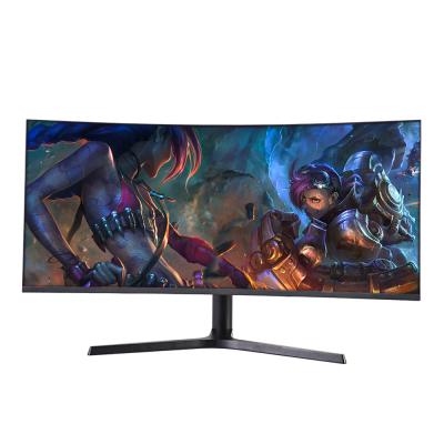 China Fast Response 144Hz Curved PC Monitor R1500 Curved 34 Inch Gaming Monitor For E-sport for sale