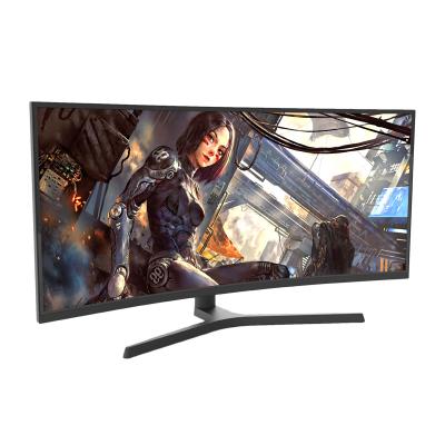 China Curved hot selling 34 inch 2K 144Hz curved gaming monitor for desktop for sale