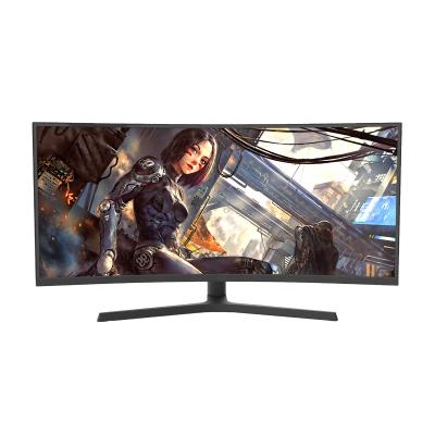 China Thinner 34 Inch Curved 4K Curved Gaming Monitor For E-sport Game for sale