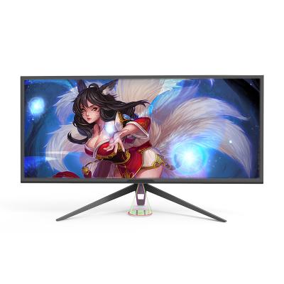 China Hot Selling Speaker Monitor 4K 144Hz Gaming PC Desktop Monitor With 21:9 Wide View for sale