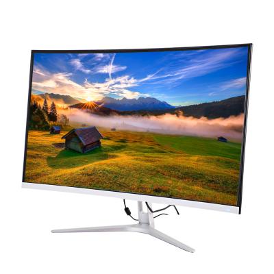 China 27 Inch High Definition Curved Screen PC Monitor 1K FHD Curved Desktop Led Monitor With Narrow Bezel for sale