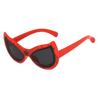 China Wholesale cute spider man fashion baby spiderman children's sunglasses anti-personalized ultra-violet cartoon modeling custom logo kids sunglasses 2021 for sale