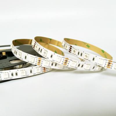 China LANDSCAPE 5V 12V 24V 5050 60led/M RGB led strip ribbon 5050 RGB led strip light 5050 RGB for sale