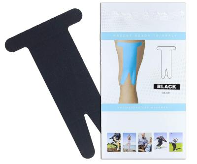 China 95% Cotton + 5% Latex Free Spandex Hypoallergenic Tendon Cotton Elastic Kinesiology Precut Tape for sale