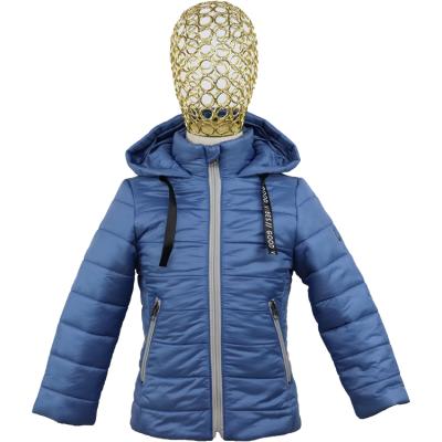 China QUICK DRY Winter White Goose Down Jackets Kids With Reflective Hoodie Girls Down Coats Stripper Jacket for sale