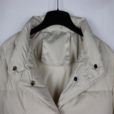 China 2021 Winter New Arrival Breathable Vinyl Cropped Stripper Down Jacket Women Clothing Waterproof OEM Shell for sale