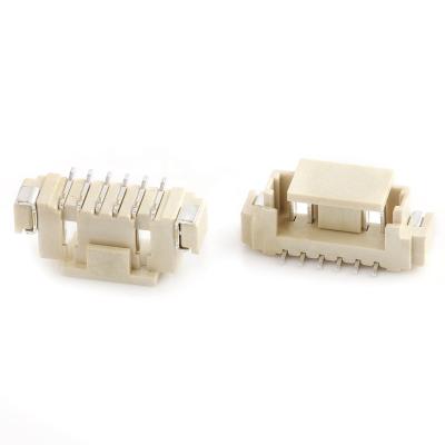 China PCB PCB Wafer Socket 6 Terminals 1.25 Mm Pitch Vertical Wafer Connector for sale