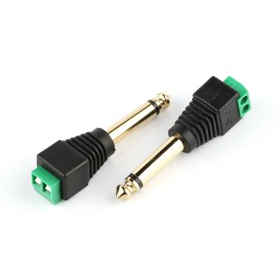 China Plug and Play/Moisture Resistant/Flame Retardant/Fast Transmission Gold Plated 6.35mm 1/4