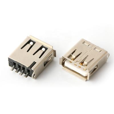 China A Usb 2.0 Solder Wire Usb Socket 180 Jack Connector Female Connector Type AF-180-WW for sale