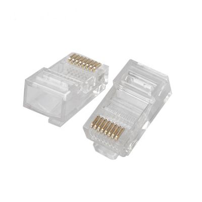 China Gold Plated Cat6 10P10C Rj45 Connector PCB RJ45 Conector for sale