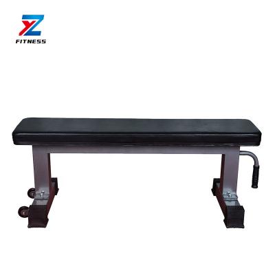 China Factory Multi Modern Home Gym Equipment Commercial Exercise Flat Bench With Wheels for sale