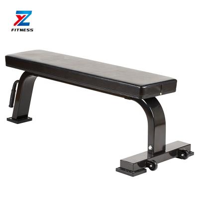 China Modern Factory Wholesale Gym Chest Press Bench Commercial Fitness Equipment Removable Flat Bench for sale