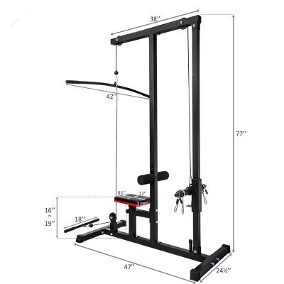 China ZY Universal Economic Fitness Lat Machine Low Row Cable Lower for sale