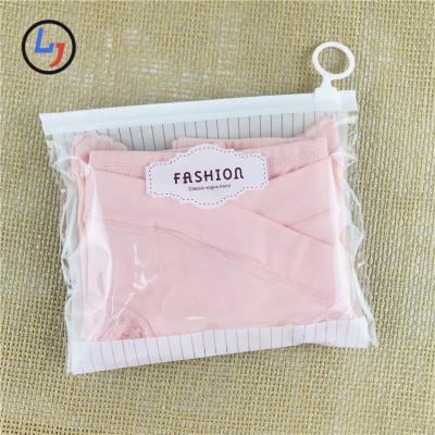 China Recyclable Frosted PVC Zipper Bag For Sunglasses With Ring Ziplock Bag Thick Package Clear Bag Black PVC for sale