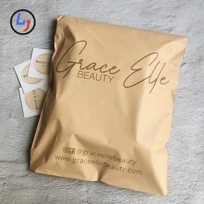 China shoes & Clothing Logo Design Biodegradable Red Poly Mailing Plastic Packaging Bag Custom Printing Mailing Envelope Shipping Polybag for sale