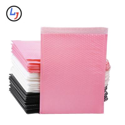 China Custom Mailing Bubble Mailers Metallic Foil Shock Resistance Packing Envelope Padded Silver Bubble Mailer for sale