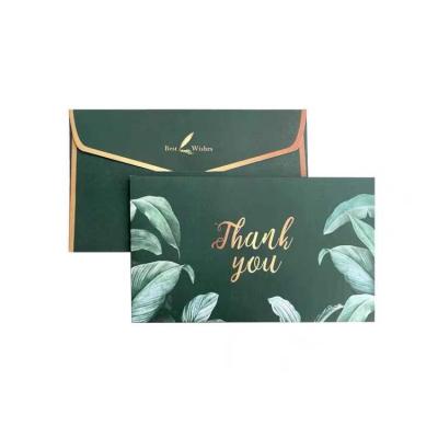 China Gift Envelope Custom Printed Mini Handmade Kraft Envelope for sale