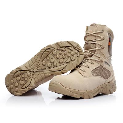 China Combate Militar Botas de caucho de tobillo alto Tactical al aire libre de los hombres del desierto de senderismo 39-45 en venta