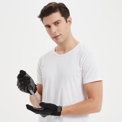 China Guantes de cuero tácticos para hombres de protección entrenamiento deportivo antiderrapante Nivel 5 anticorta en venta