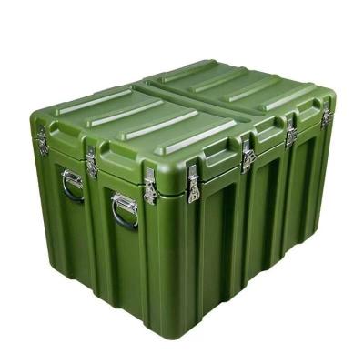 China Rotomolded Ice Box visgereedschap Rotational Molding Box Grote militaire reservebox Combat Readiness Material Te koop