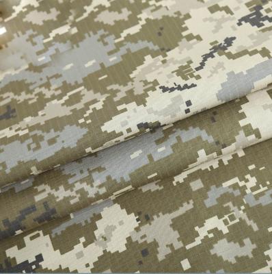 Cina Materiale camuffato militare Poliestere cotone misto tessuto di tenda dell'esercito ucraino in vendita