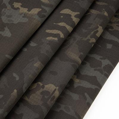 China Tecido Camo do Exército Tecido Material Impermeável Escorpião Negro CP uniforme à prova de lágrimas à venda